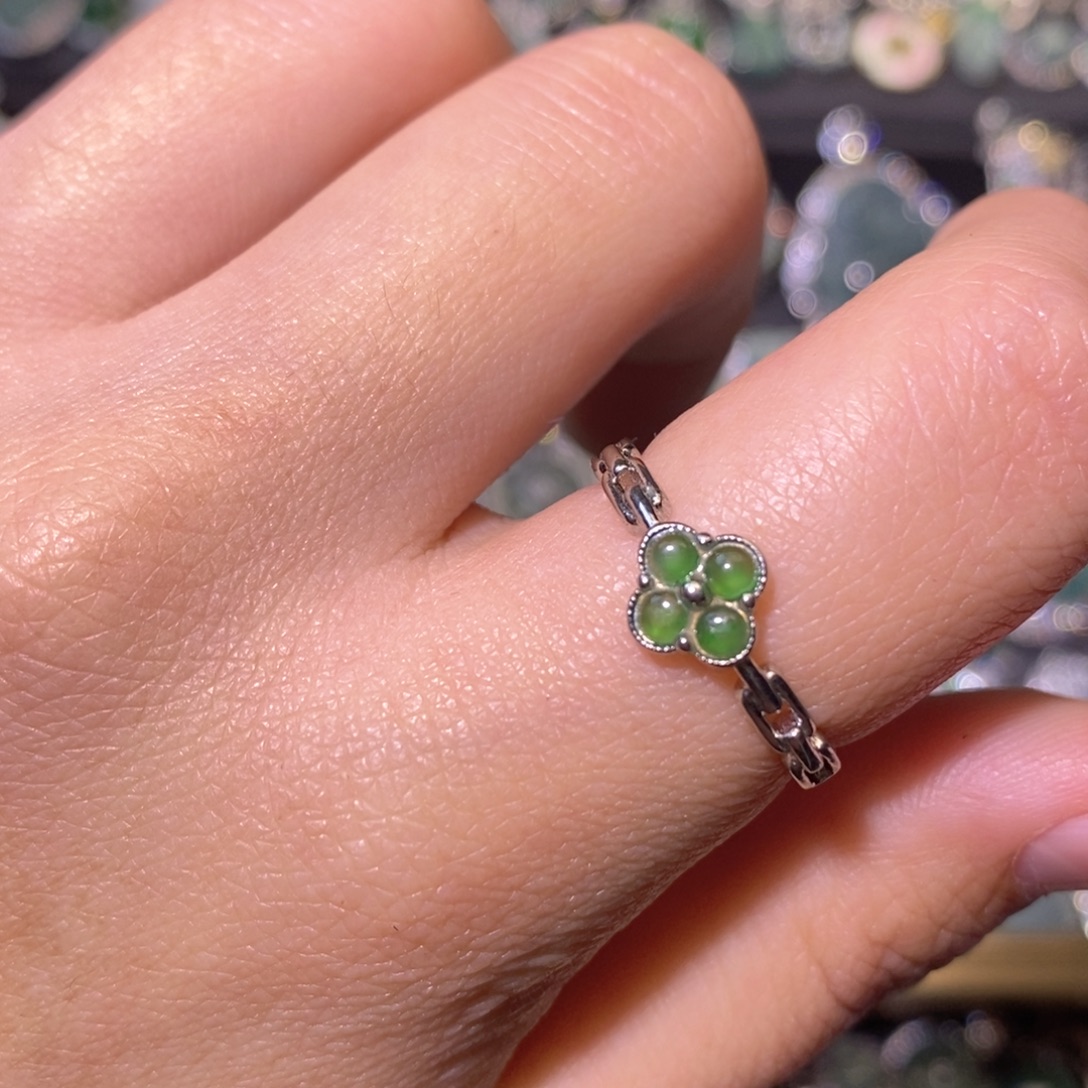 翡翠未镶嵌颈饰天然