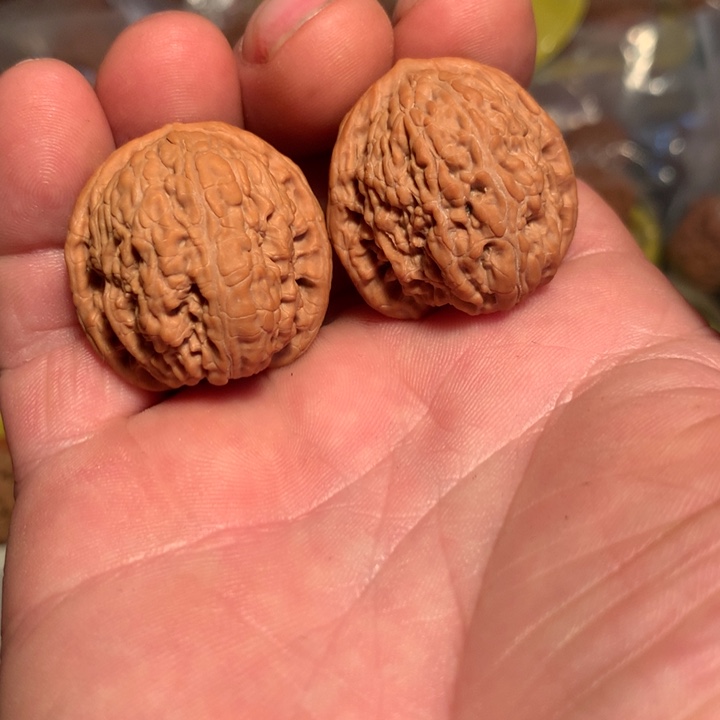 山***在吊坠文玩核桃红玛瑙31