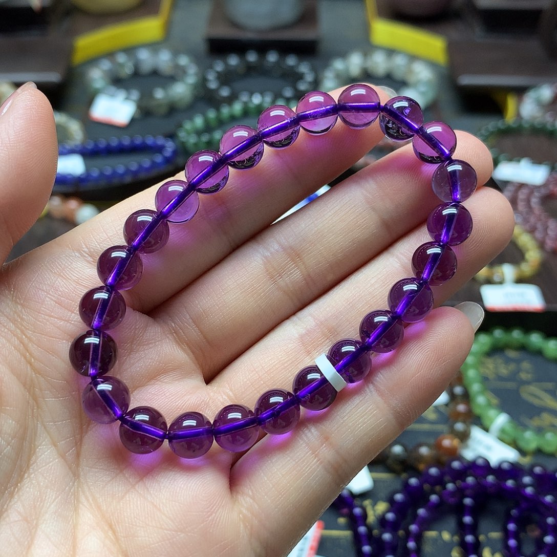 未镶嵌水晶手链手链