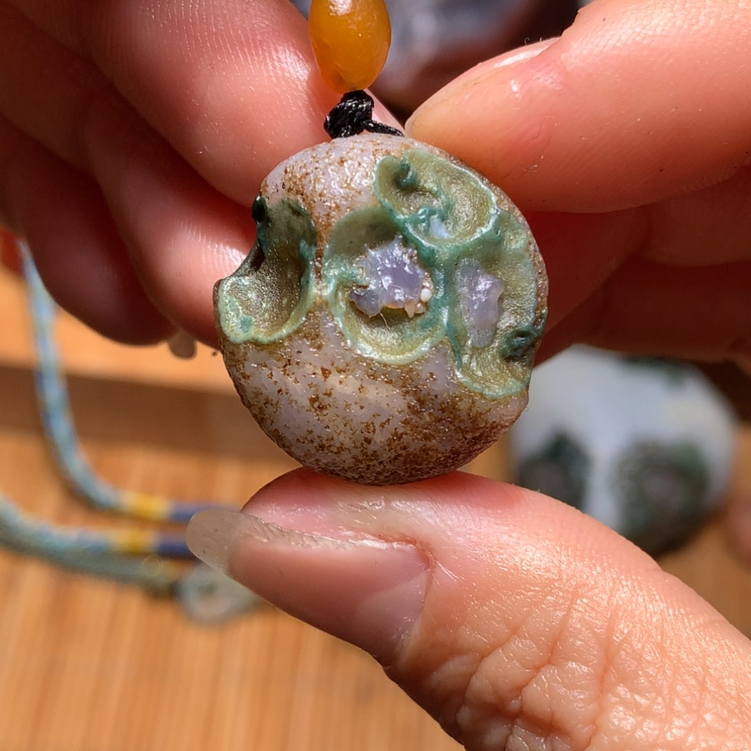 未镶嵌玛瑙/玉髓珠宝半成品