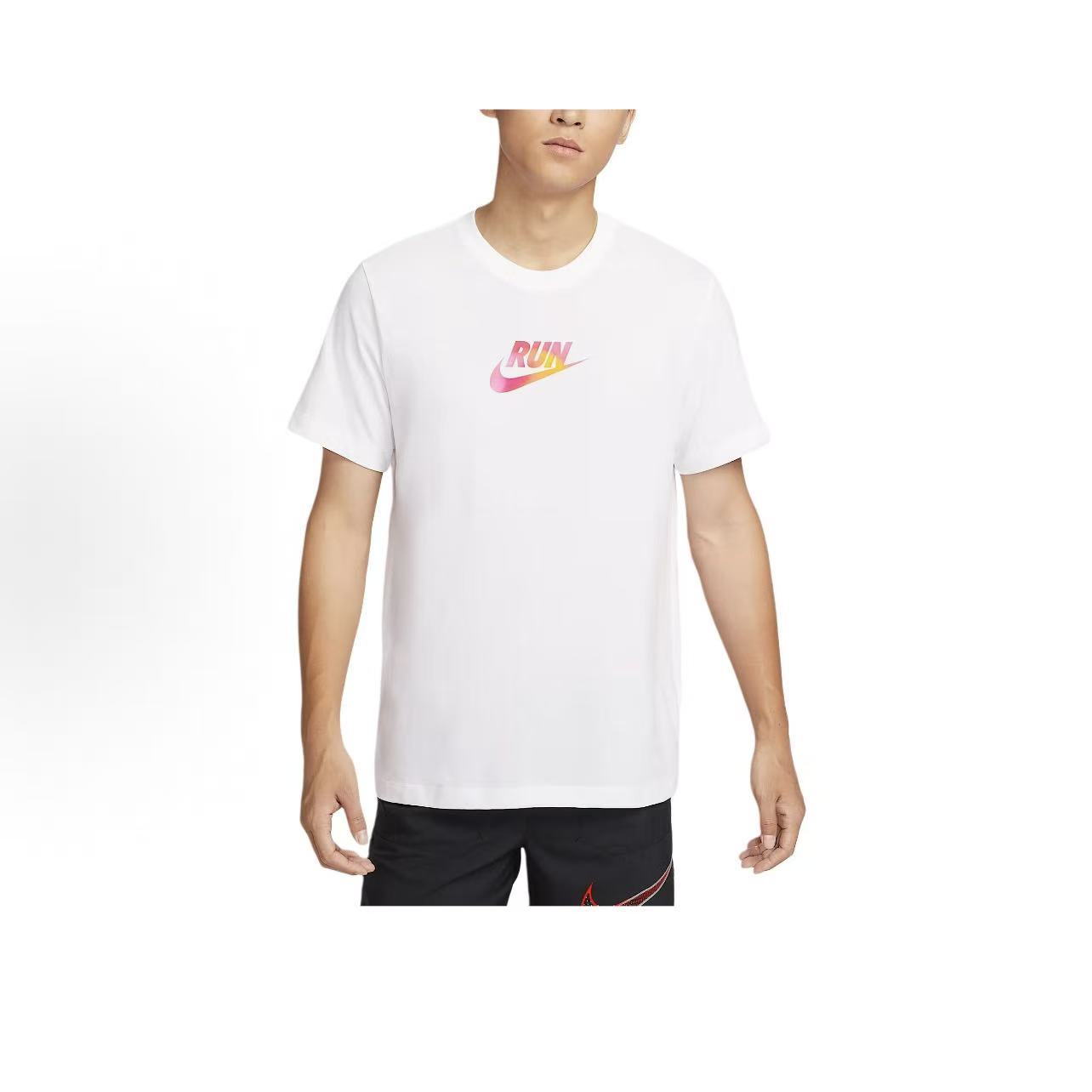 NIKE/耐克 Dri-Fit 品牌logo字母速干跑步短袖T恤男款 IH9265100