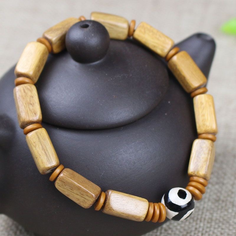 sl-438-黄花梨单圈手串无礼盒