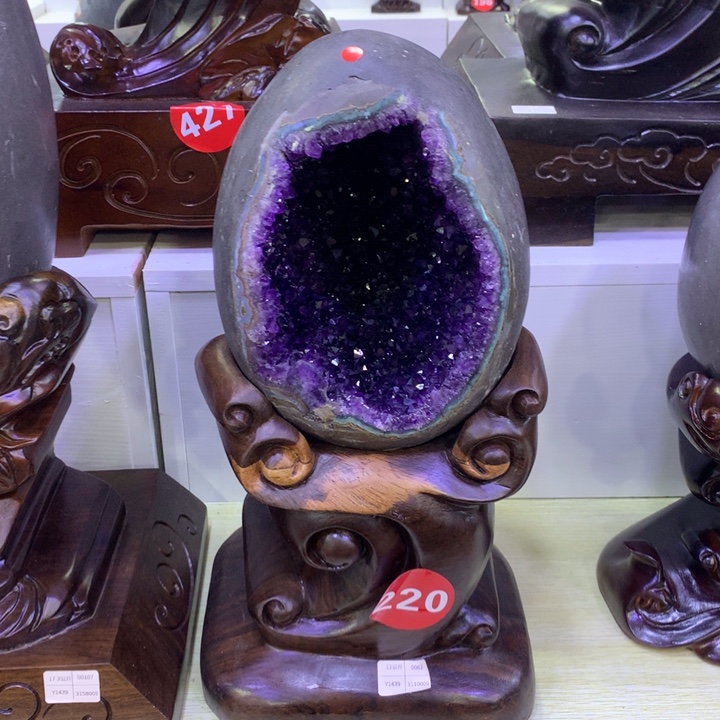 紫晶大型摆件（非配饰）未镶嵌