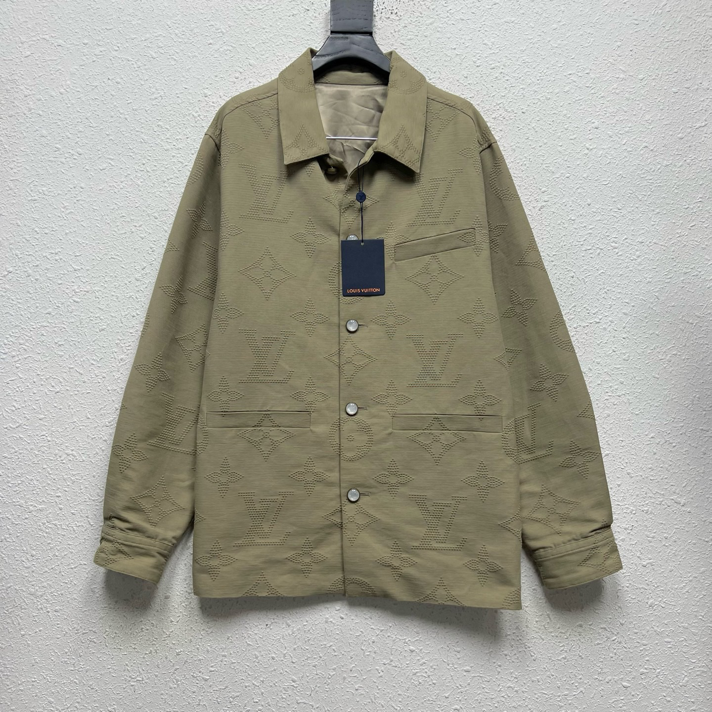 未使用 LouisVuitton/路易威登 珍珠纽扣夹克外套 52码 YH20443