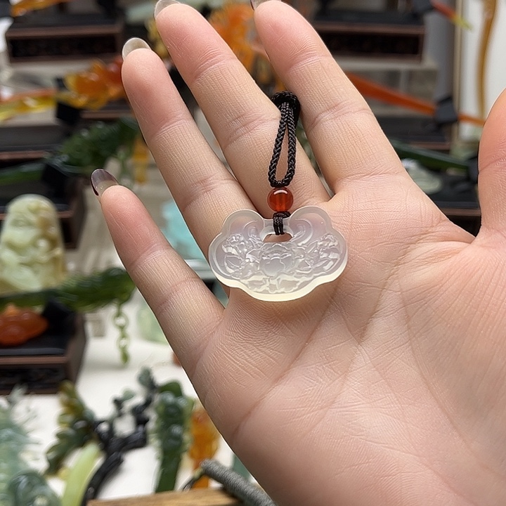 蛇纹石玉岫玉发簪未镶嵌