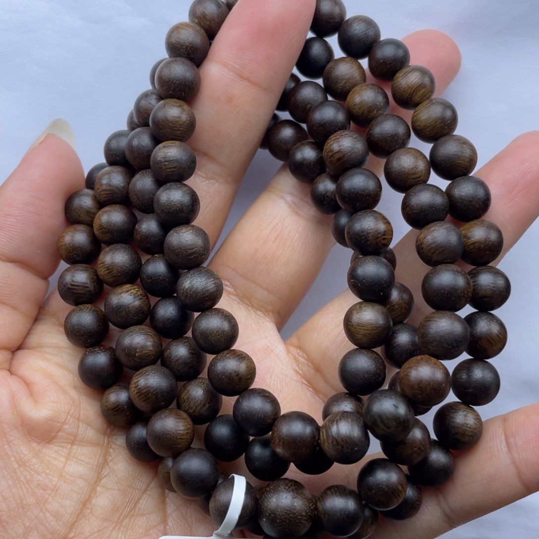 【闪购商品】沉香手串越南白棋0.8