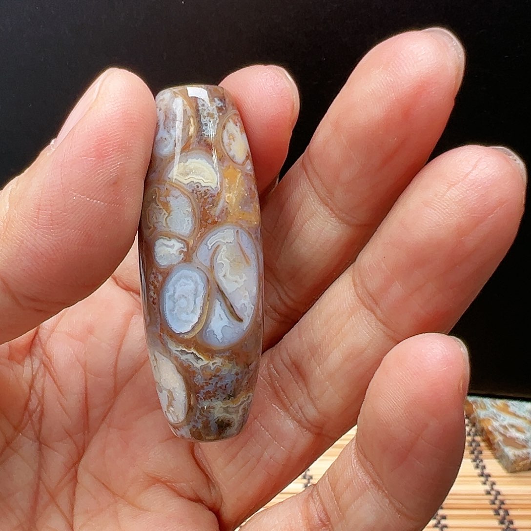 未镶嵌玛瑙/玉髓珠宝半成品