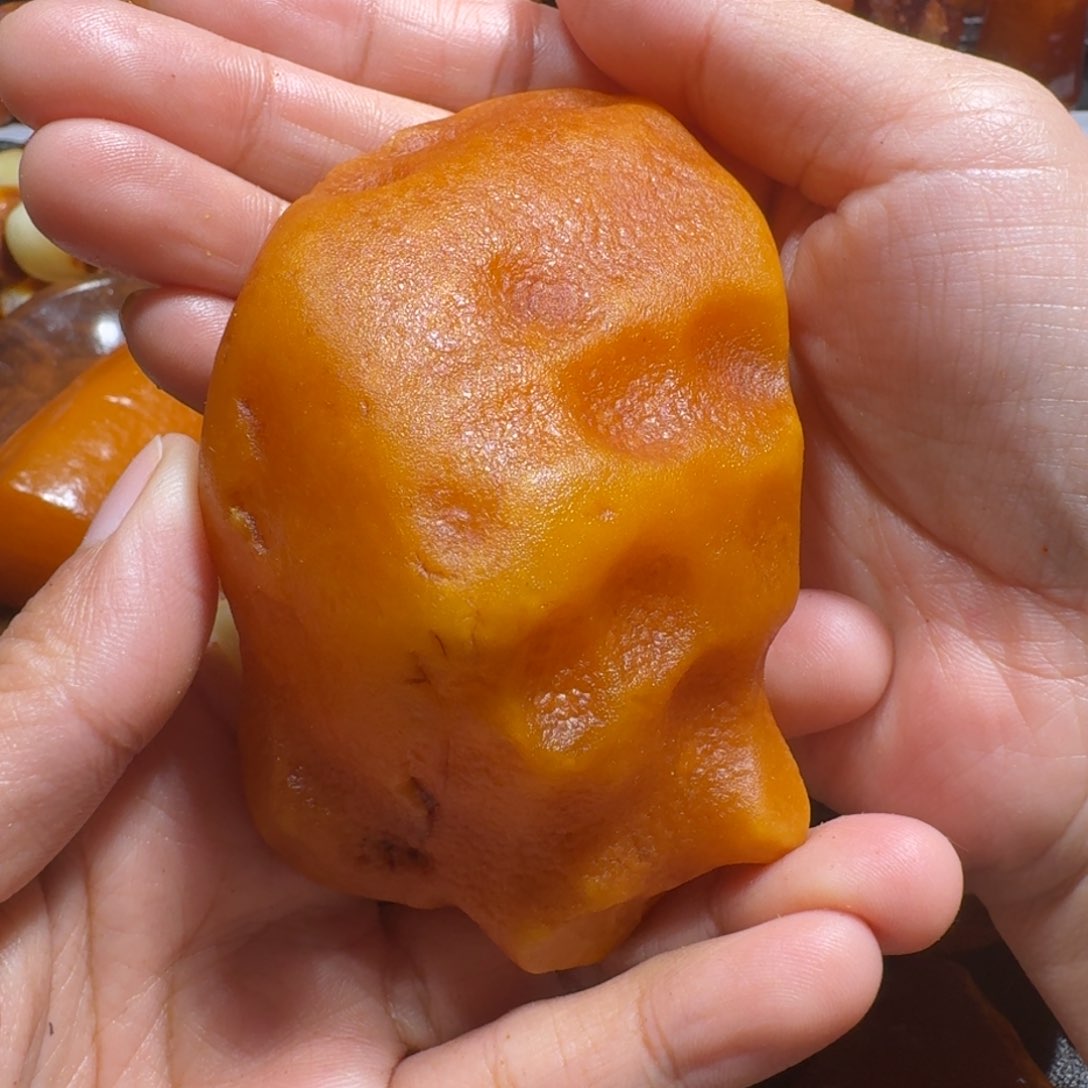 定制琥珀未镶嵌鹰***点定制