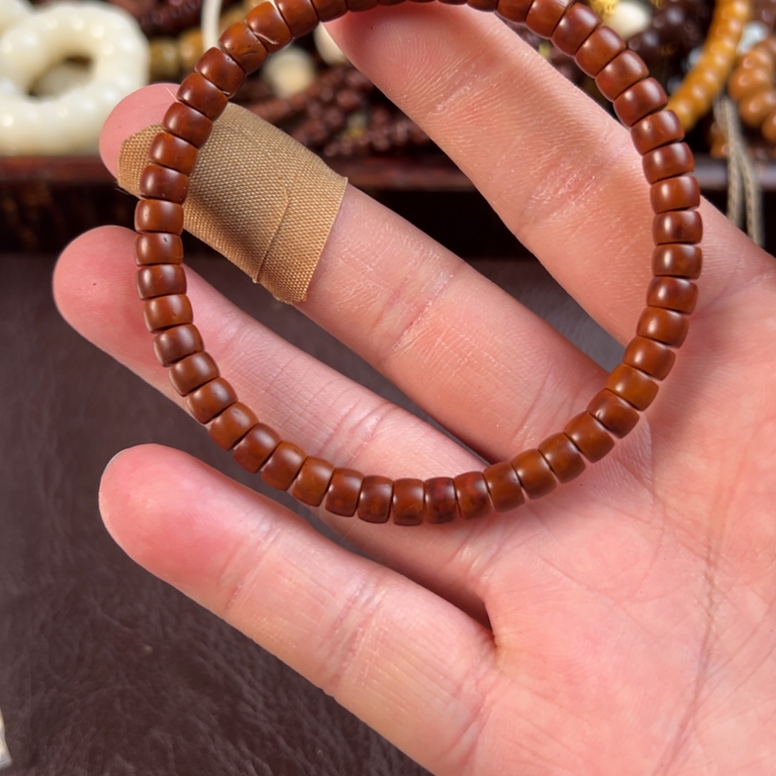 星月菩提吊坠3s紫金鼠直切6×4