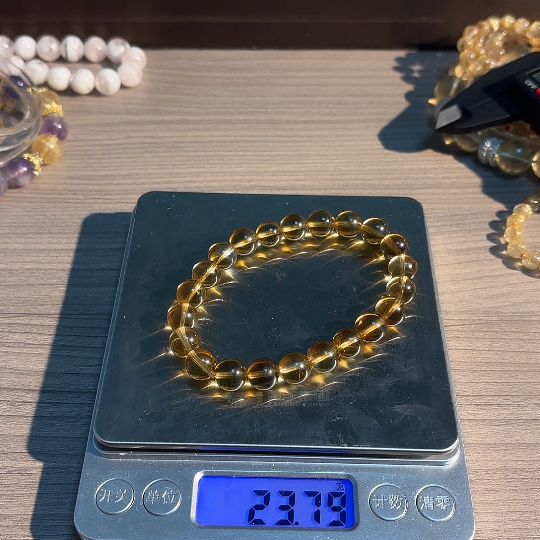 天然黄水9mm+（克重23.85g）