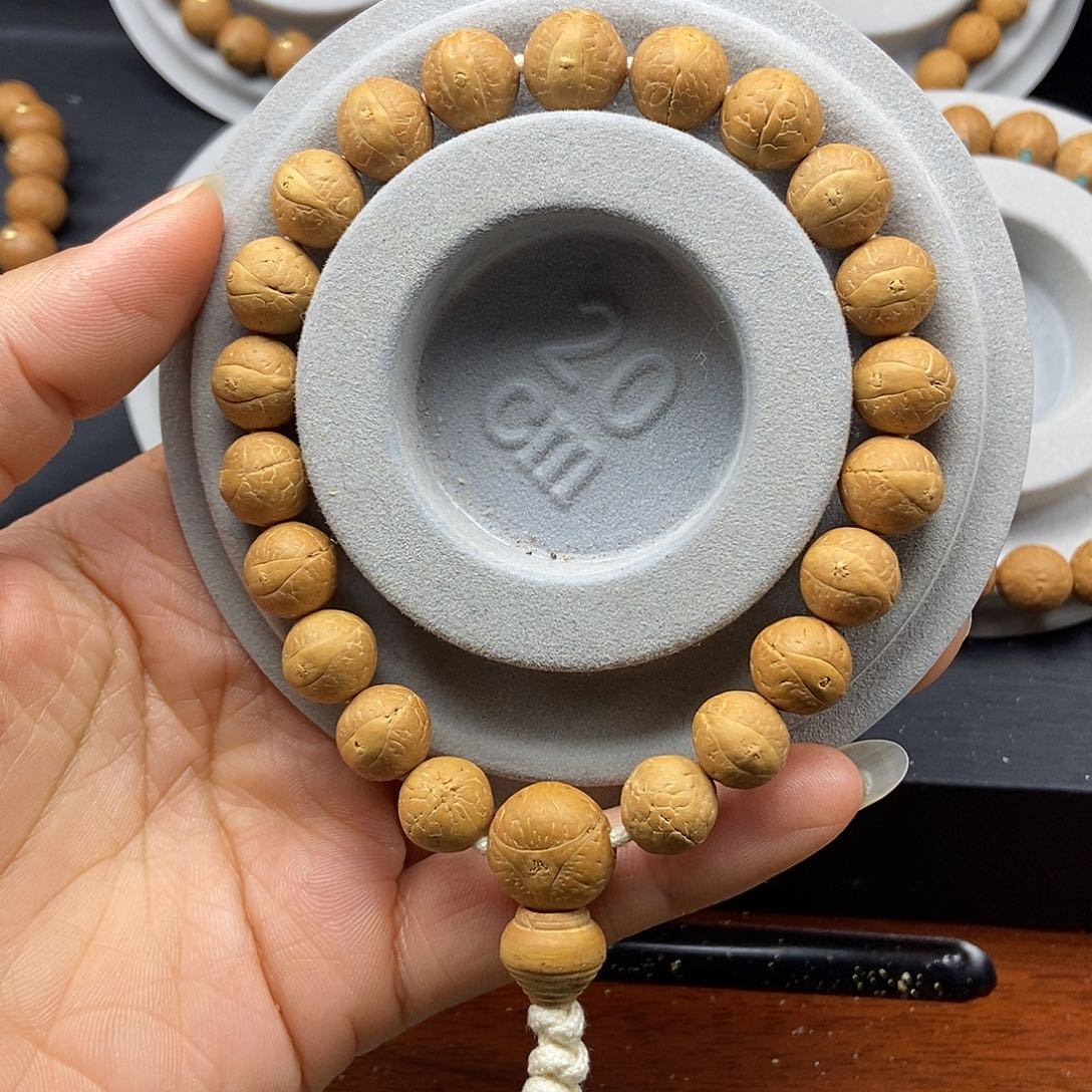 大***哥手串凤眼菩提11.5素，25新籽