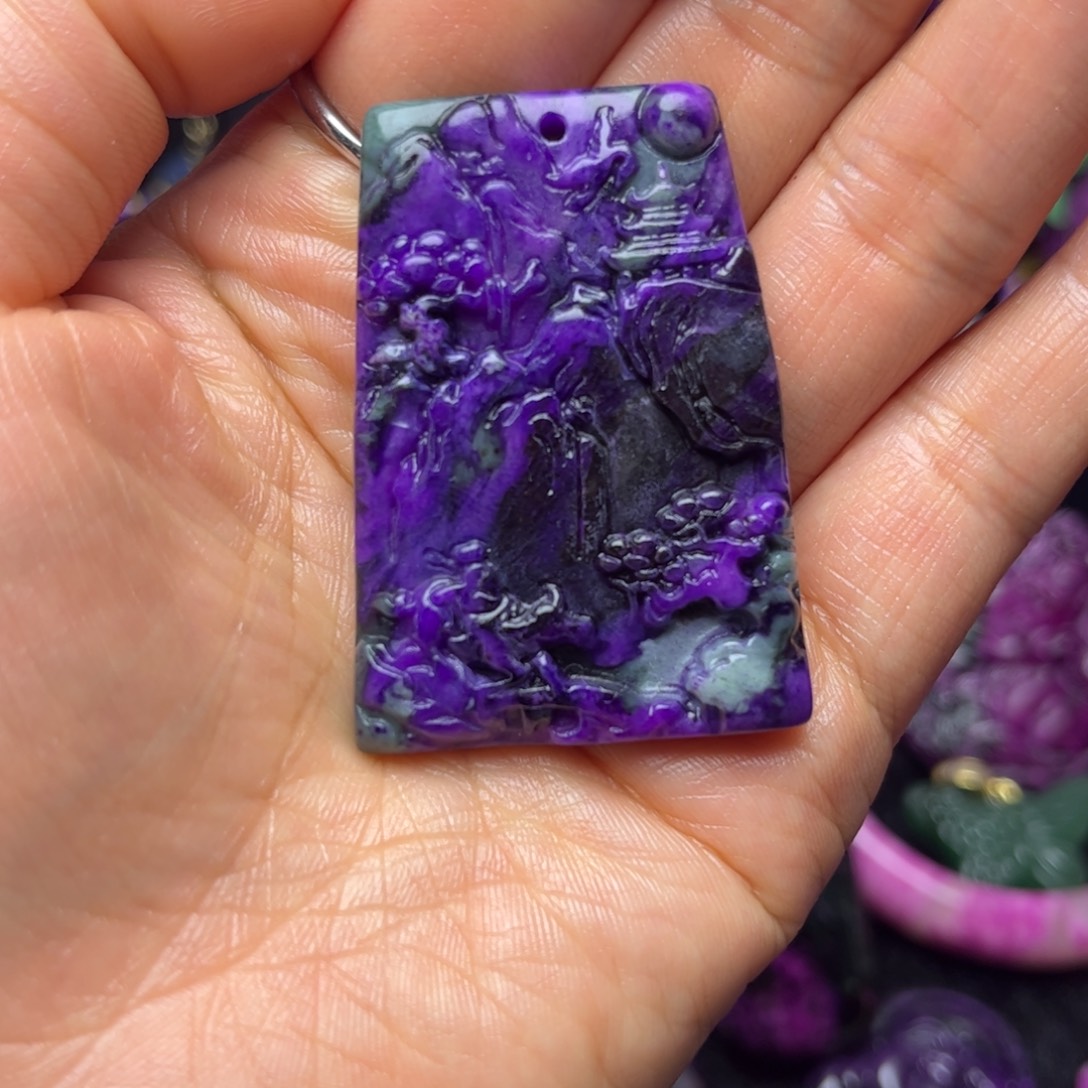 紫泥高品老油丝绒44