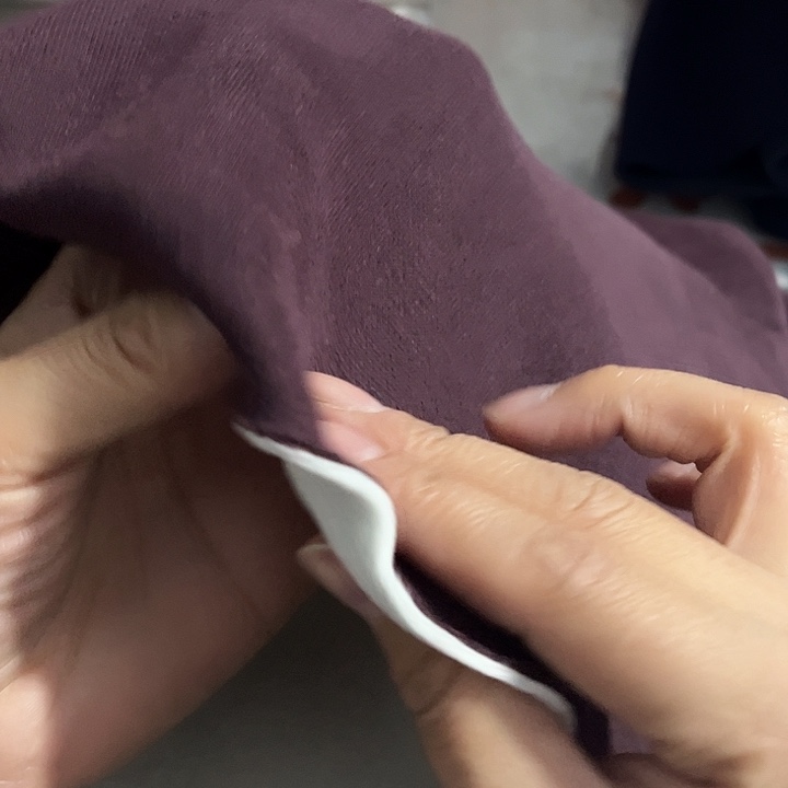 俊***艺酱紫色奥粒绒2.1米长带螺纹