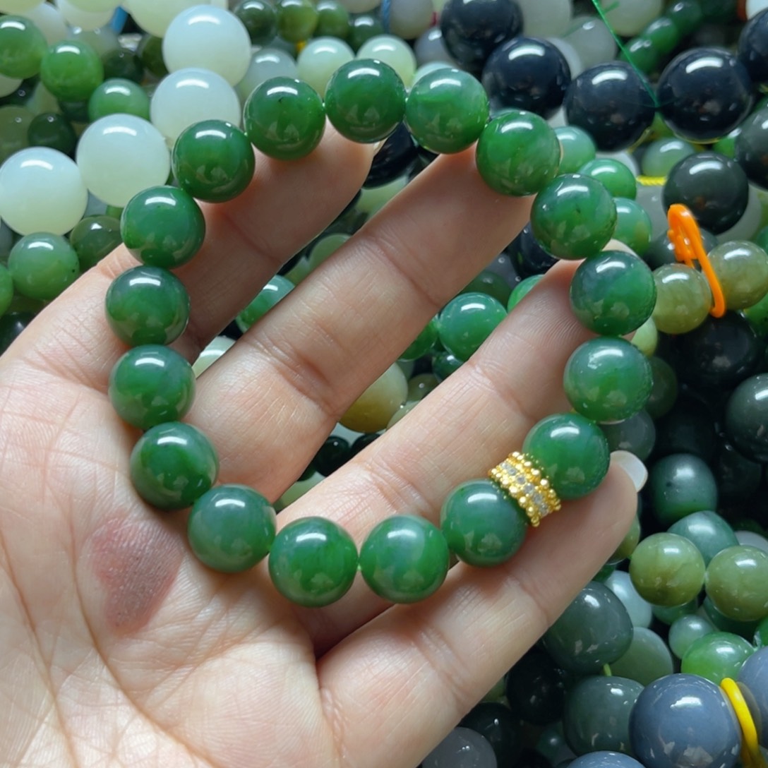 和田玉手链未镶嵌