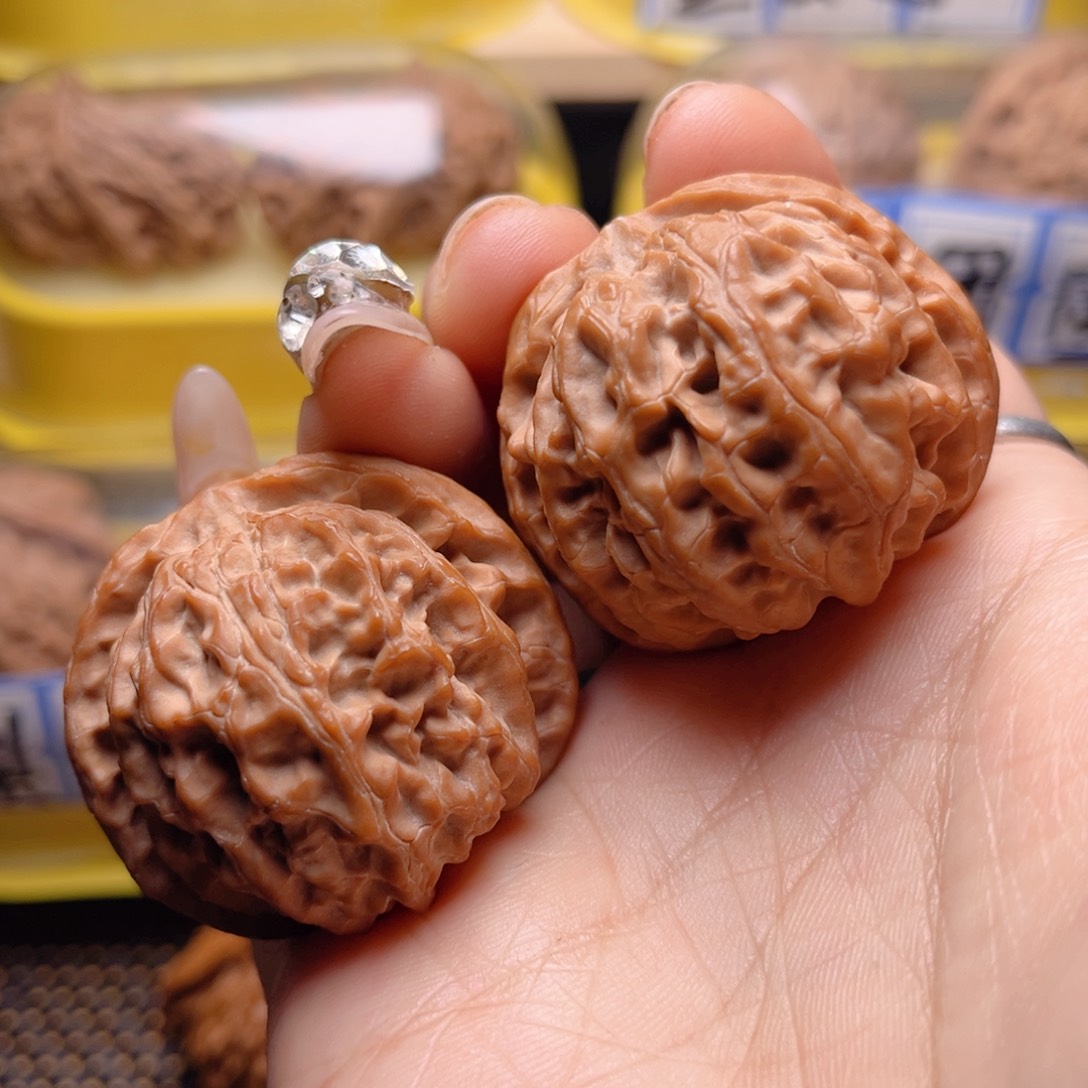 文玩核桃把件苹果