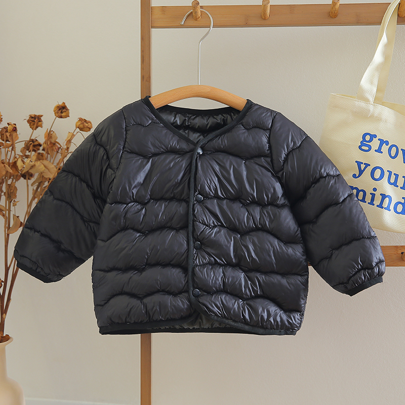 短款薄款森系中国风洋气加厚轻薄儿童冬季秋冬外穿童装保暖内胆