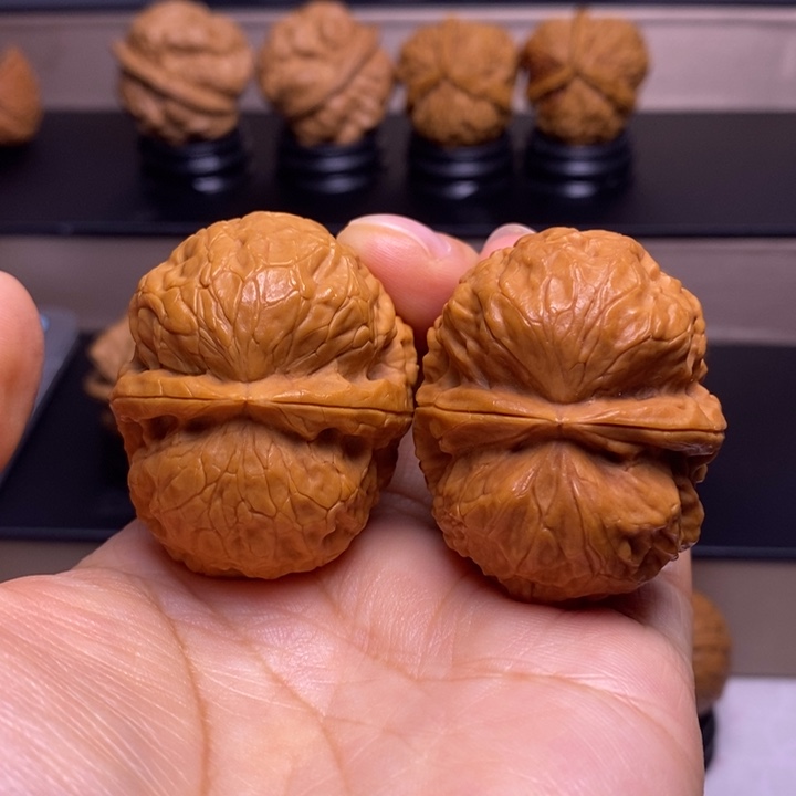 文玩核桃把件玄武大帝84