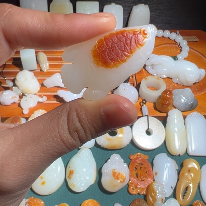 和田玉挂件未镶嵌