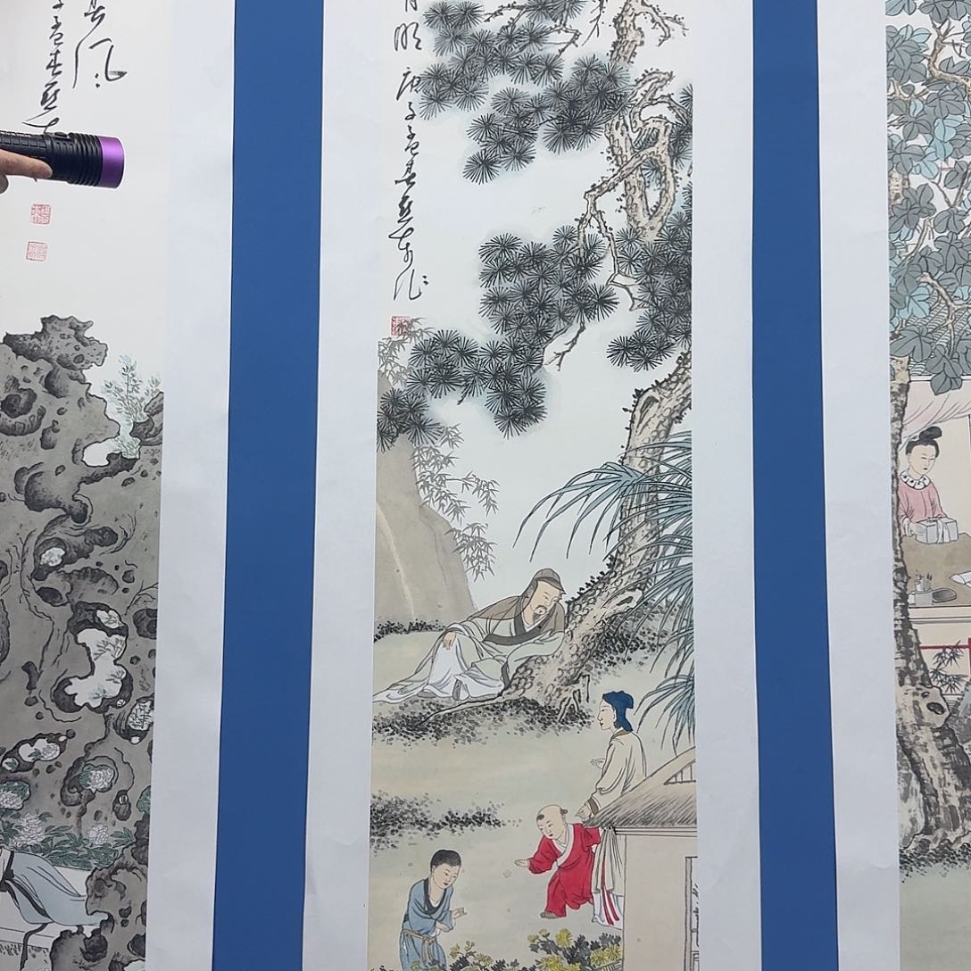 国画多次参加国内外大型