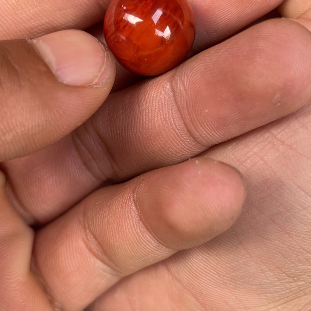 南红玛瑙珠子未镶嵌