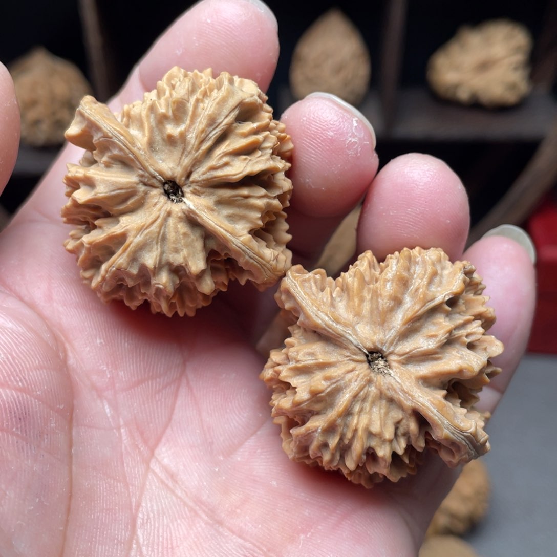 桃核把件40全品皇冠