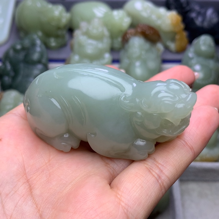 未镶嵌和田玉把件飞***转
