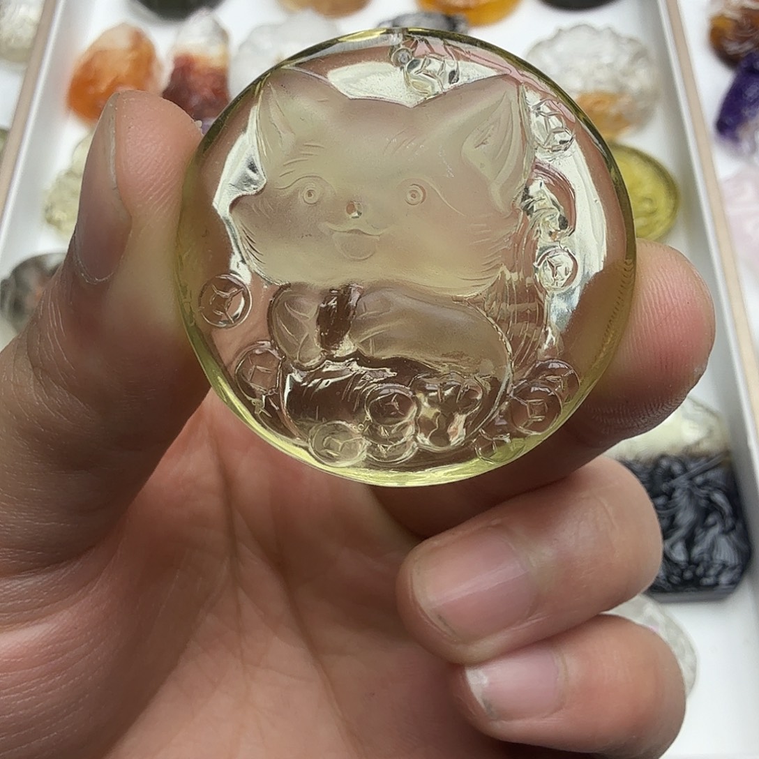 吊坠(不含链)水晶未镶嵌