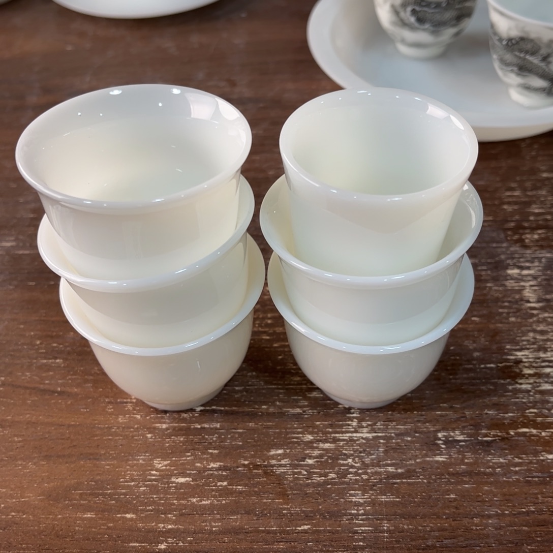 默***如德化陶瓷德韵茶器，