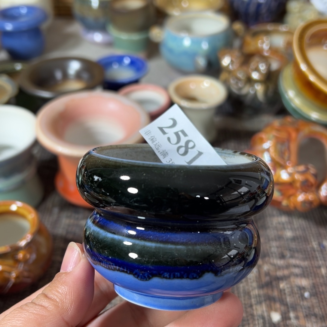 红陶景德镇手工花盆