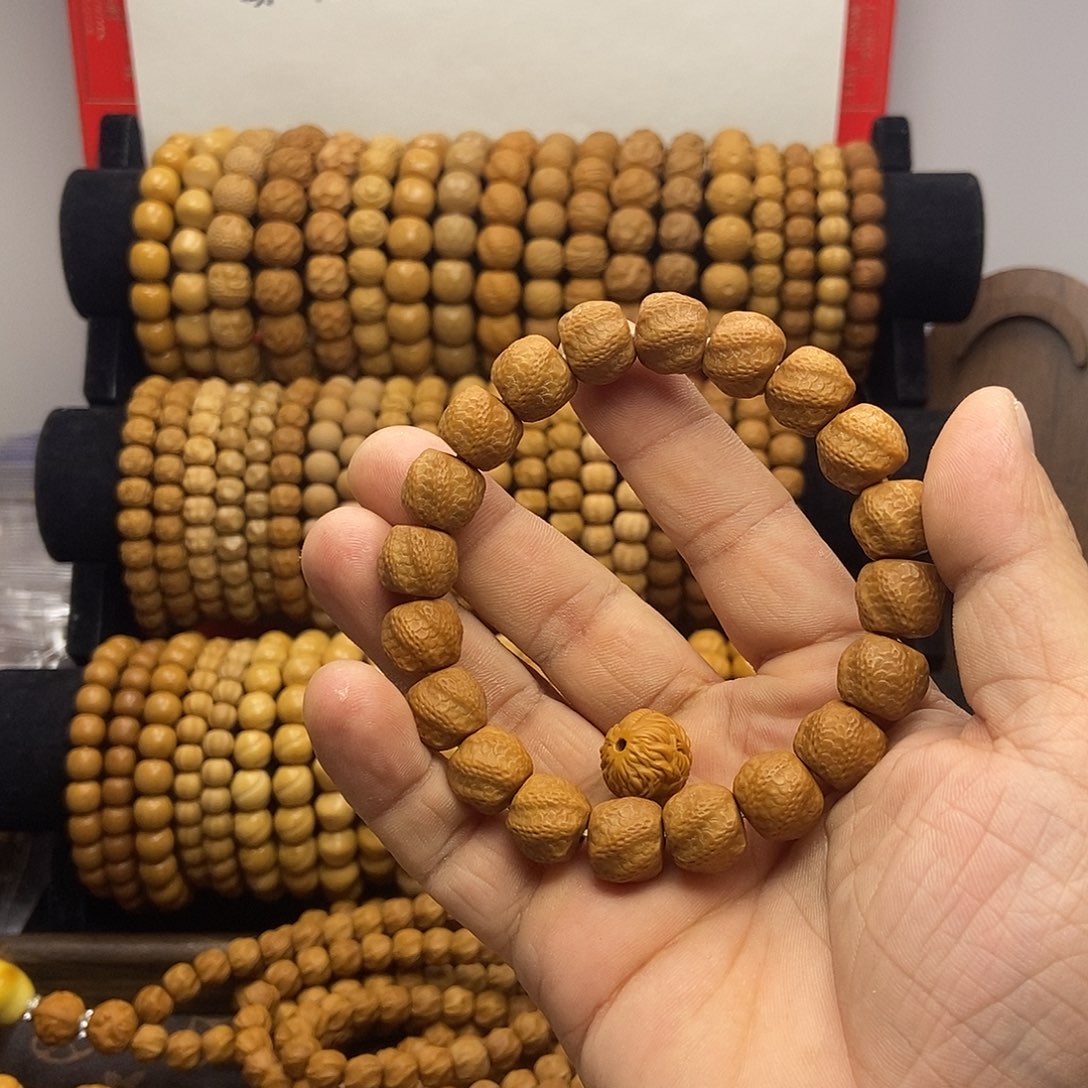 忆***胖手串猴头核桃猴头手串，灵蛇一条