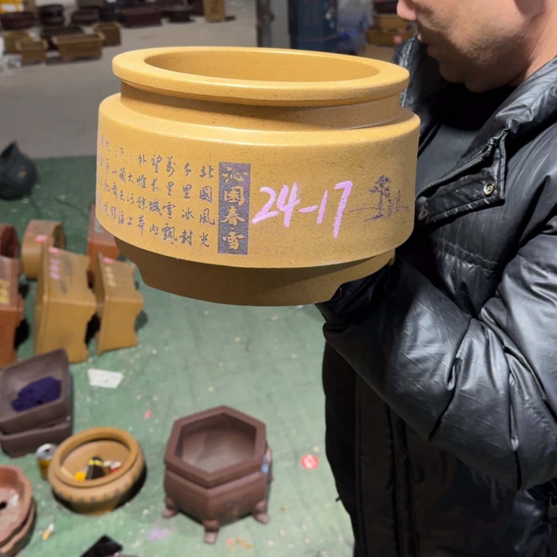 花盆紫砂紫砂花盆