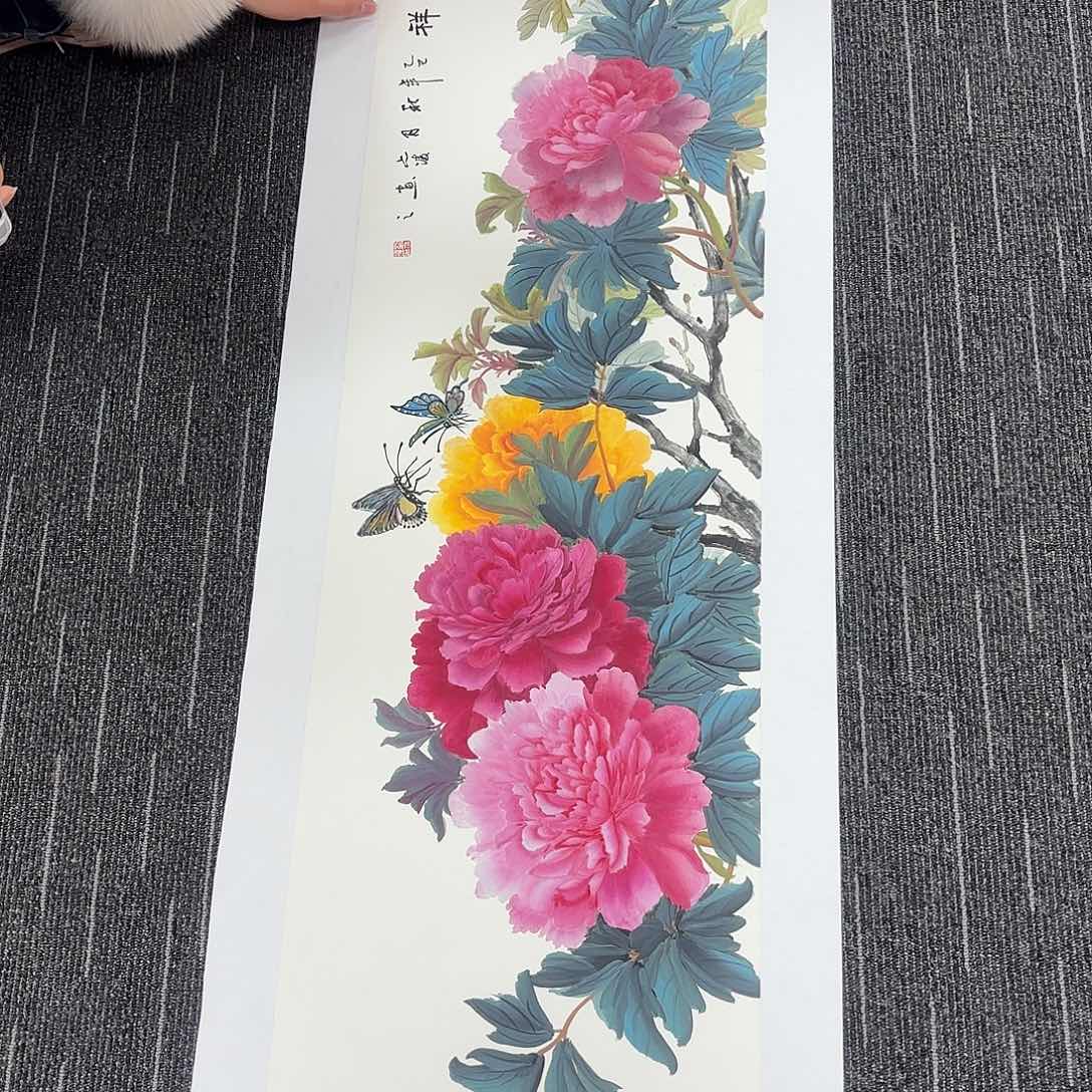 国画国画作品纯手绘