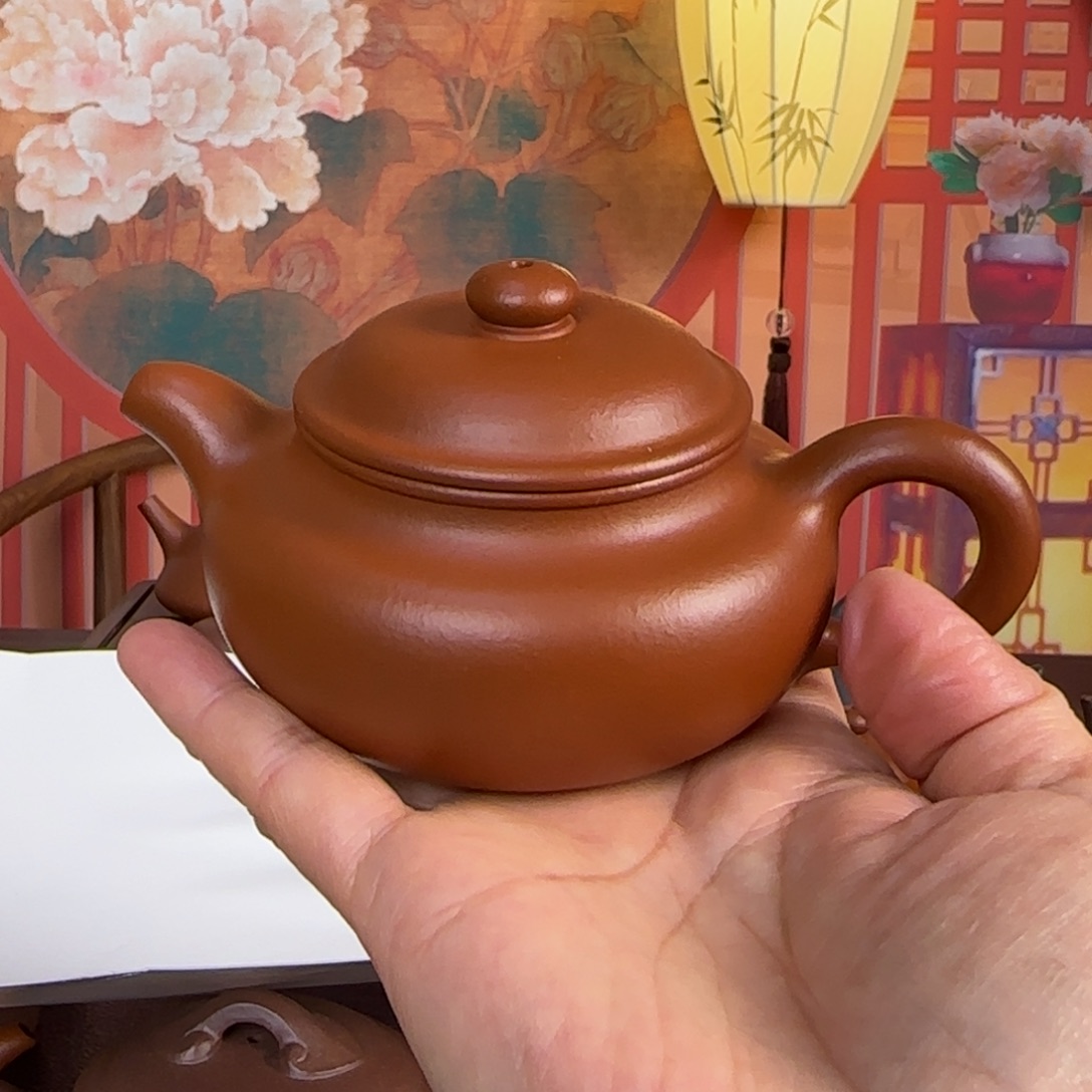 用***5紫砂茶壶手工制作工艺