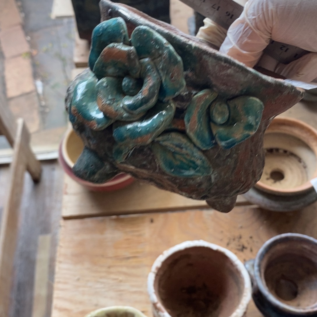 红陶用****977号多肉盆一个呀