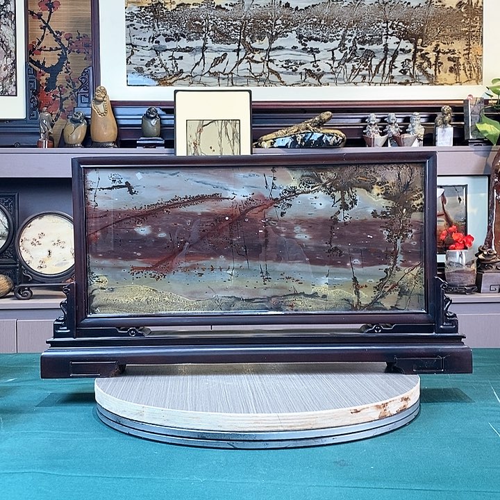 广西石广西国画石