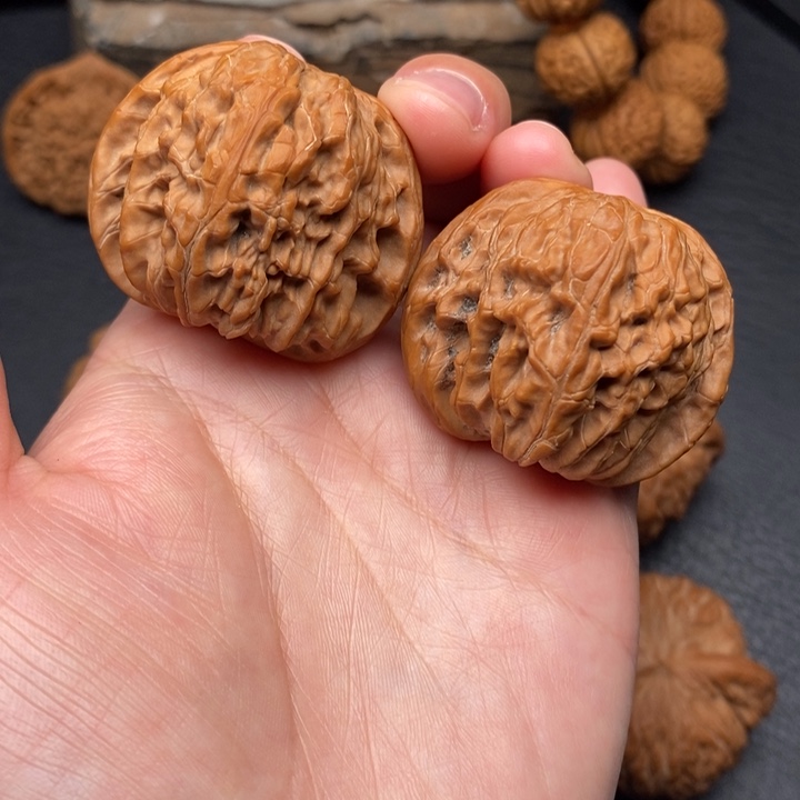 桃核把件尺寸40磨盘