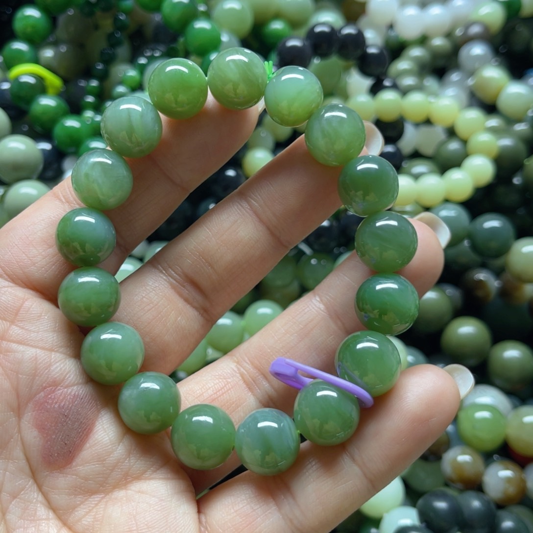 和田玉手链未镶嵌