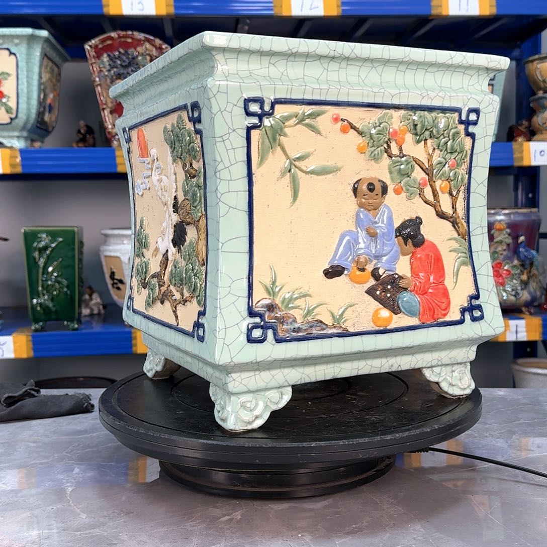 无铅玻璃“****者绿植花盆