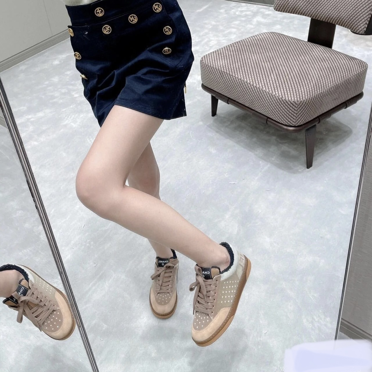 99新 Chanel/香奈儿 35码/Chanel/香奈儿 运动鞋/99新/lz00183