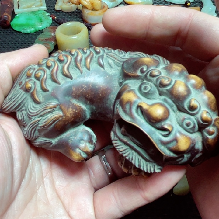 滴血莲花菩提把件