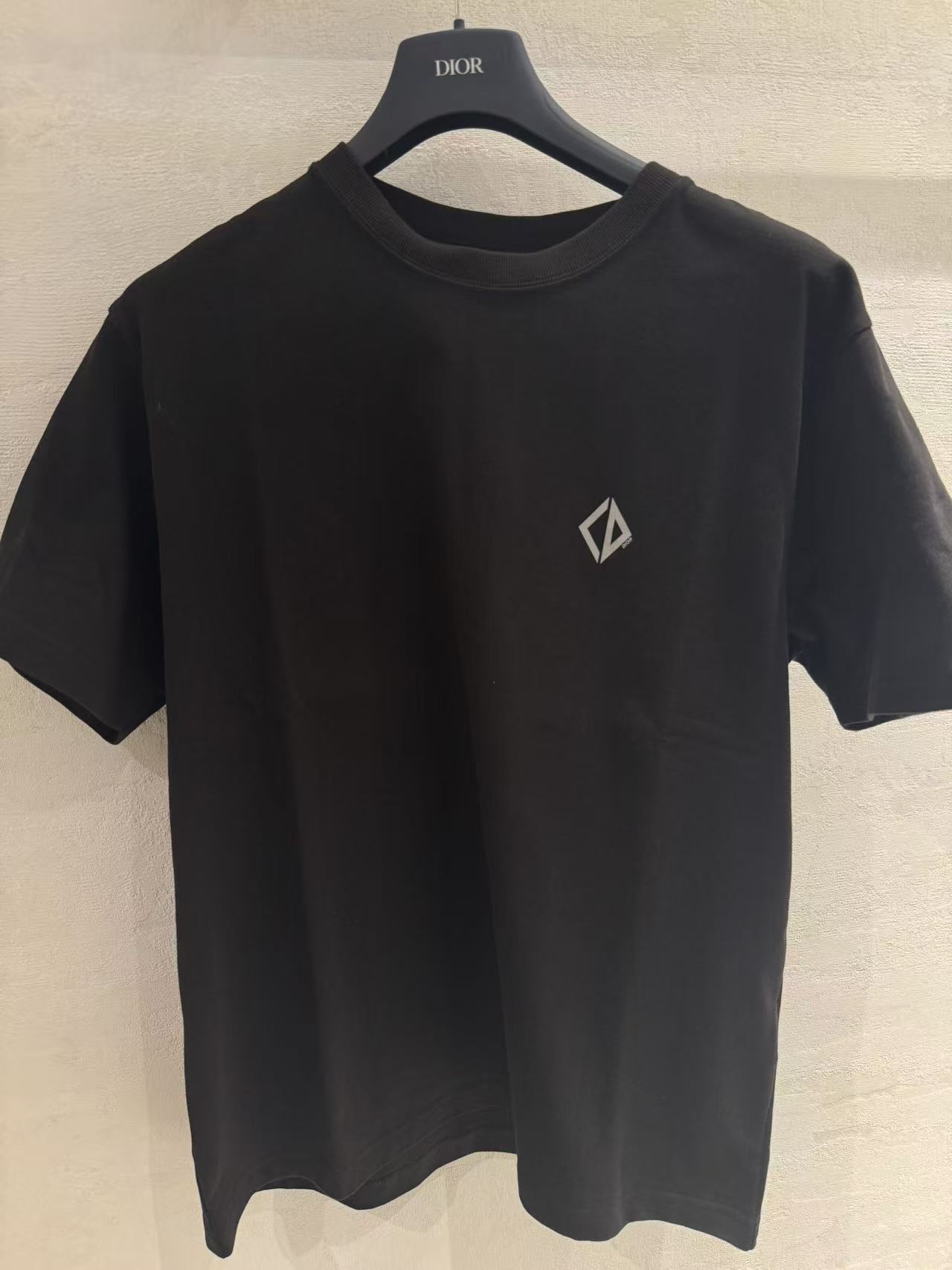 未使用 DIOR/迪奥 迪奥黑色logoT恤 折扣款