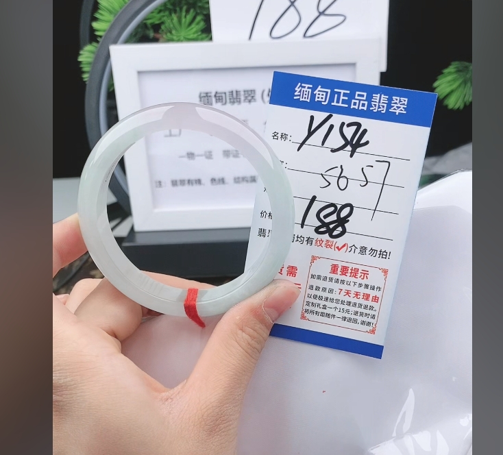 Y154【正品 缅甸翡翠】实物以直播间为准微色差