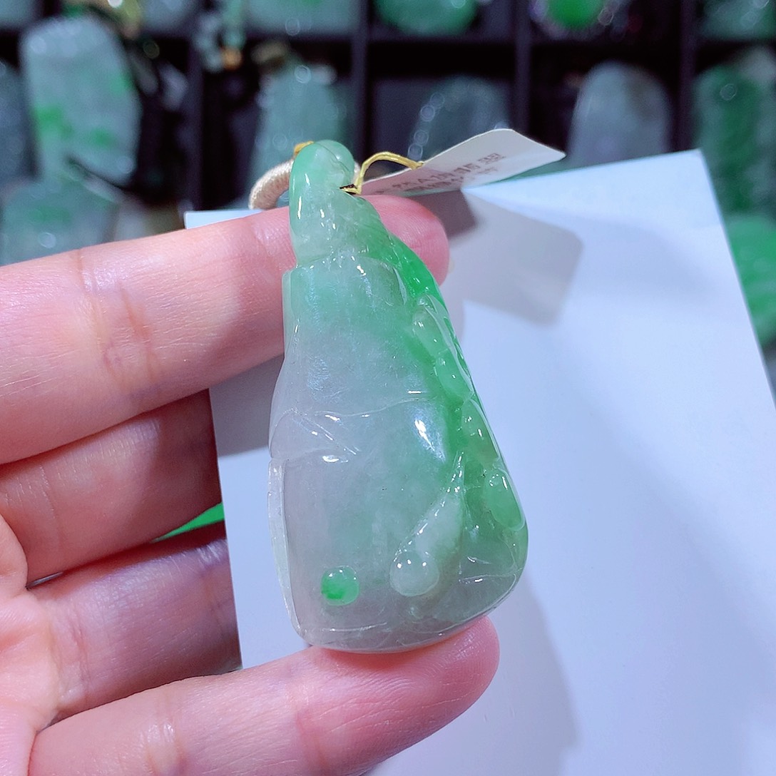 翡翠吊坠(不含链)未镶嵌