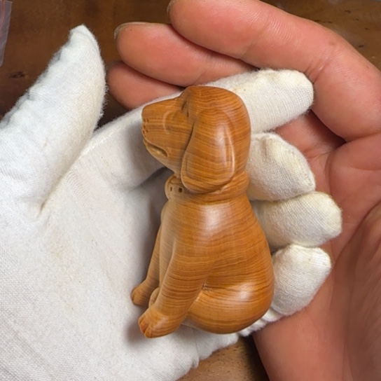 柏木（崖柏）全陈化老料把件