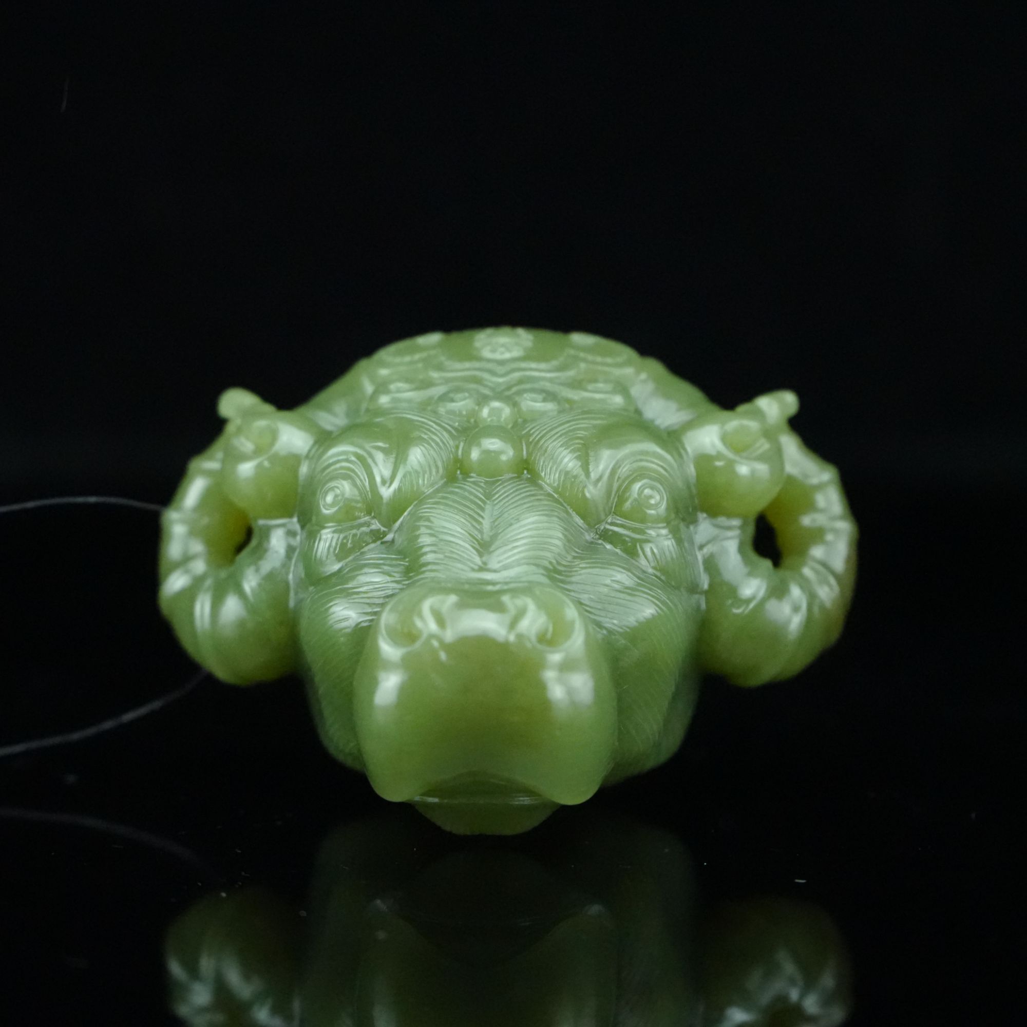 和田玉 厚德载物/朵云轩JZW2018HC 