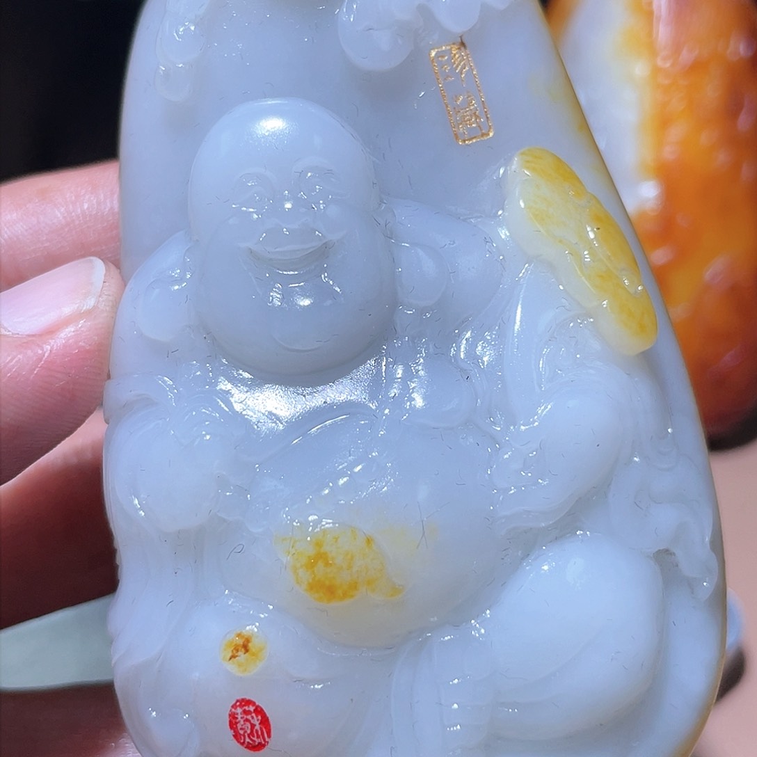 和田玉颈饰未镶嵌A7