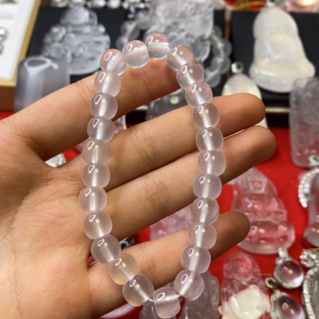 石英质玉未镶嵌吊坠9+