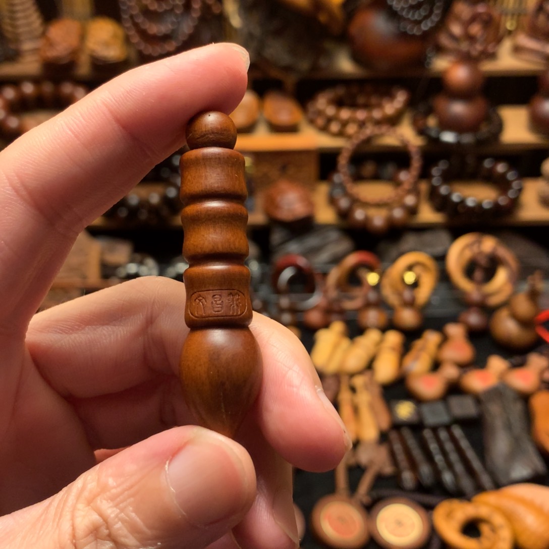 枣木枣木文昌笔脖挂配绳发货