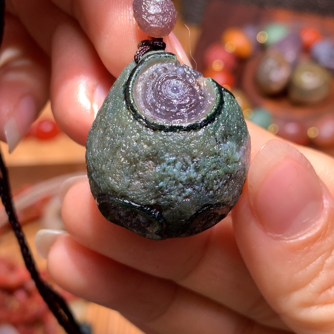 未镶嵌玛瑙/玉髓珠宝半成品