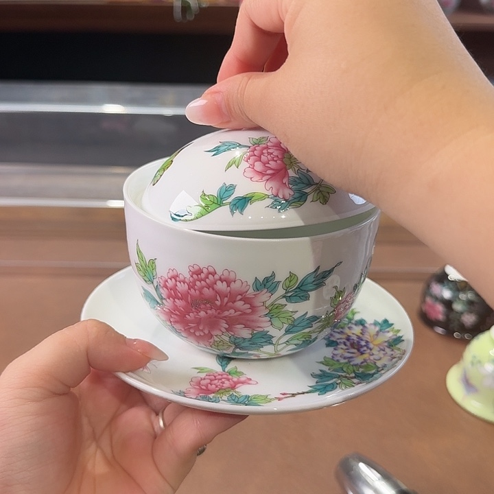 珐琅彩主人杯茶具系列